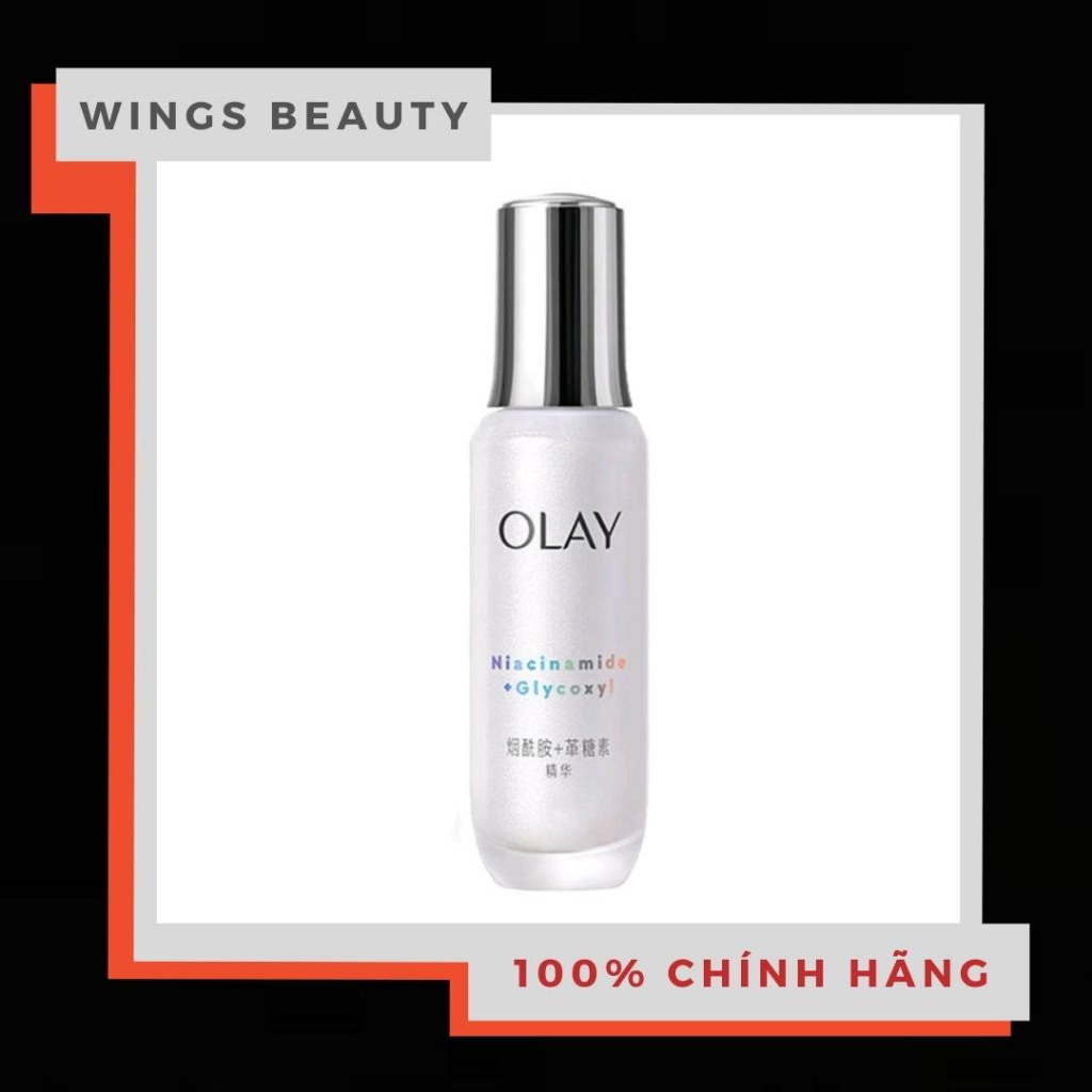 OLAY - Tinh chất sáng da White Radiance Niacinamide + Glycoxyl Advanced Light-Perfecting Essence