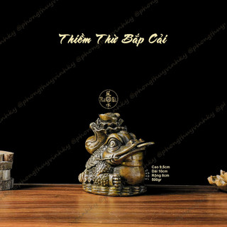 Thiềm Thừ Bắp Cải - Cóc Tài Lộc - Tượng Đồng Phong Thủy