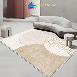 Thảm lông cừu trải sàn phòng khách -Thảm panama lông cừu cao câp 160x230cmvà 200x300cm_ Nice House