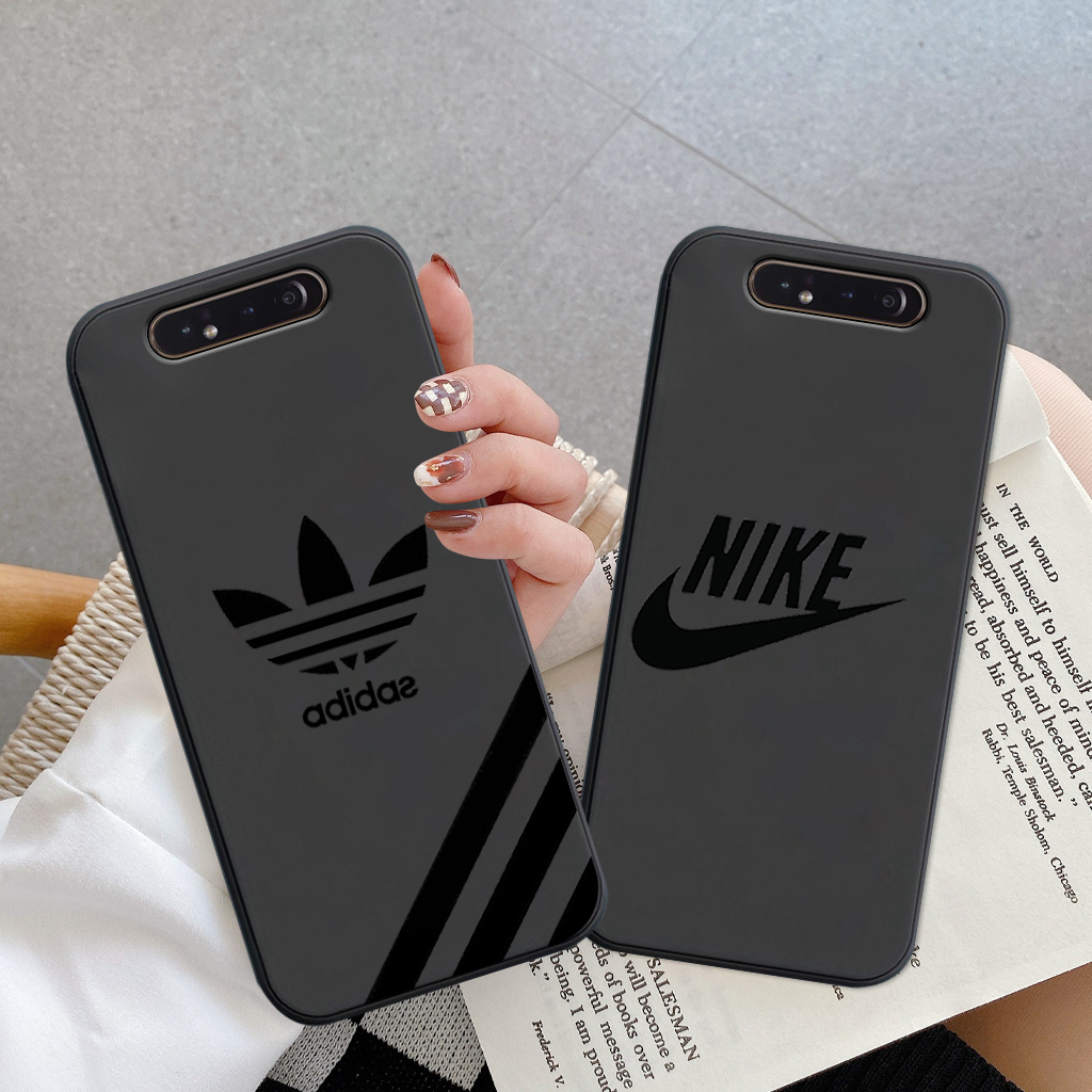 Ốp lưng Samsung A80, A90 4G silicon dẻo, tpu mềm hình thom brownee, guccii, nikee