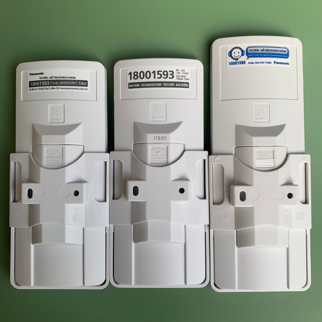 Điều khiển điều hoà Panasonic chính hãng zin theo máy, Remote máy lạnh Panasonic Inverter 2 chiều và 1 chiều - Hàng mới