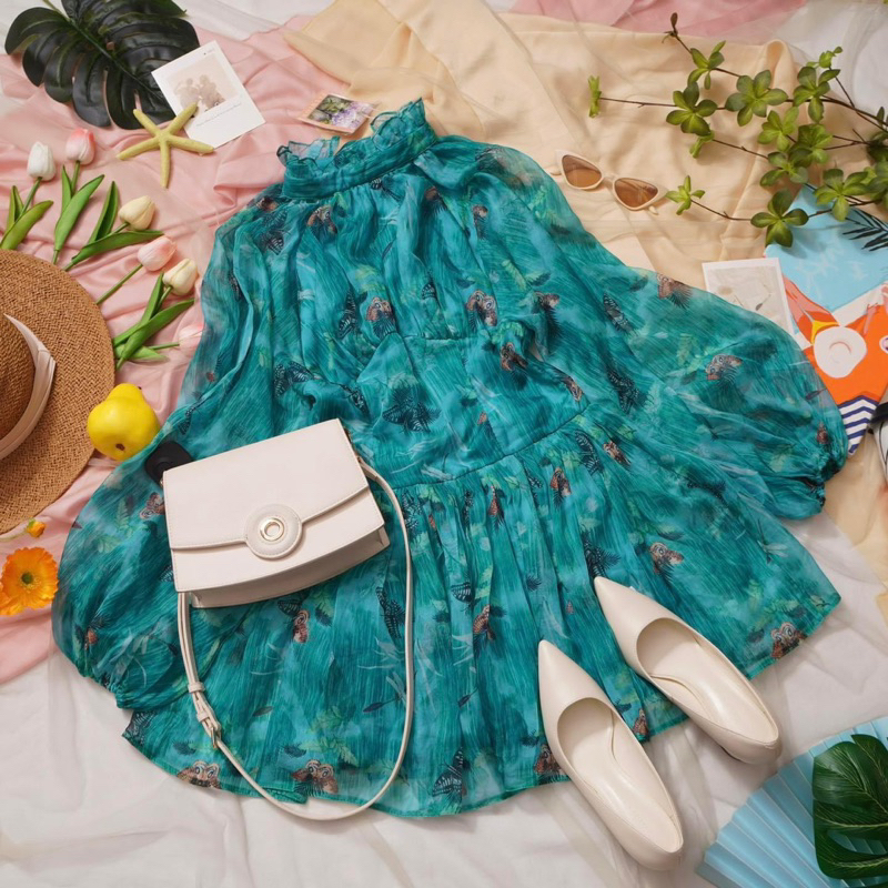 Đầm hoa vintage ( Sản phẩm chọn L.I.v.E )