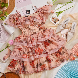 Đầm hoa vintage ( Sản phẩm chọn L.I.v.E )