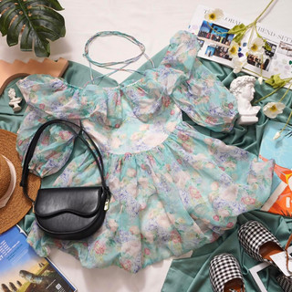 Đầm hoa vintage ( Sản phẩm chọn L.I.v.E )