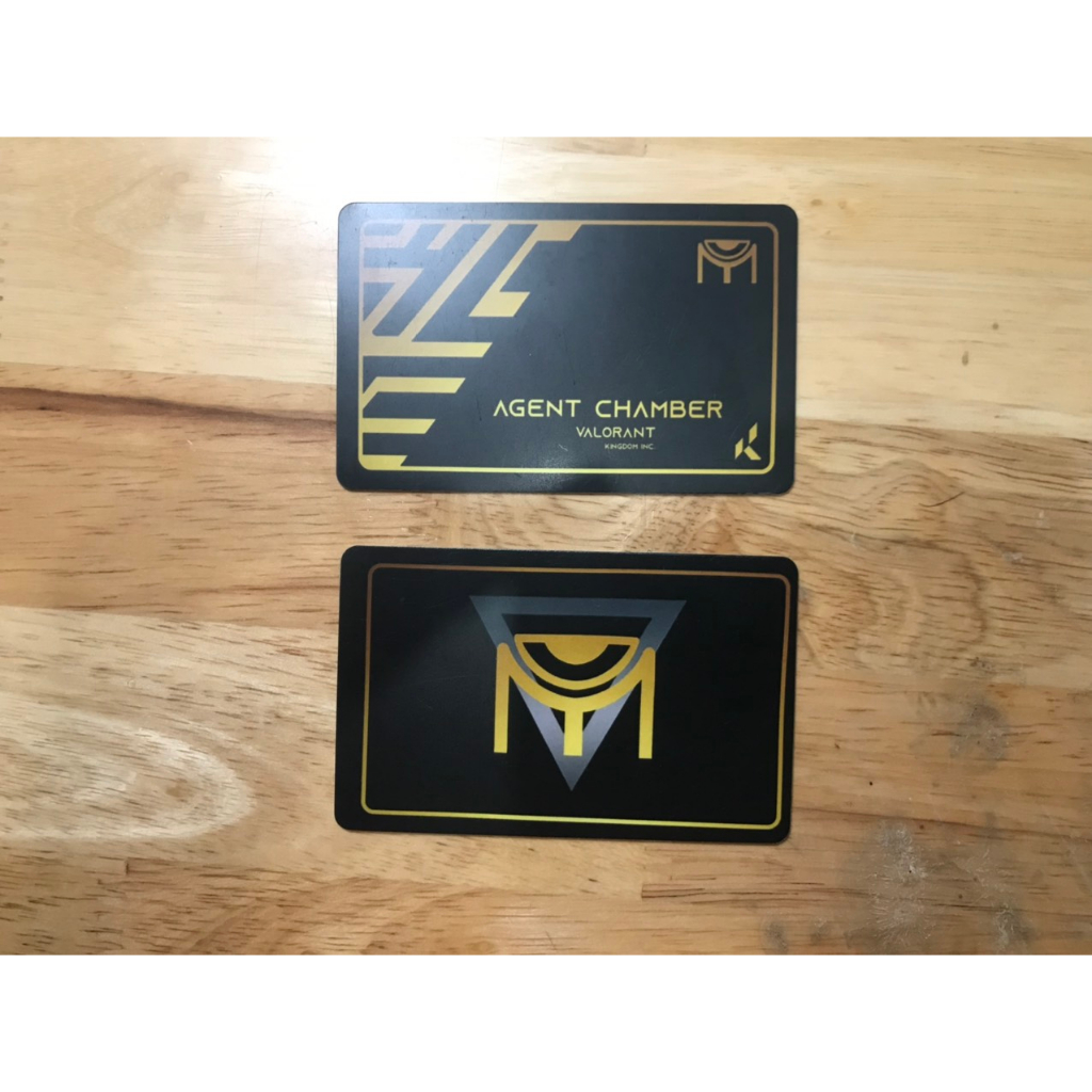 Valorant Chamber Card Agent, Trademark và Rendezvouz - Thẻ bài mô hình Chamber Card trong Valorant