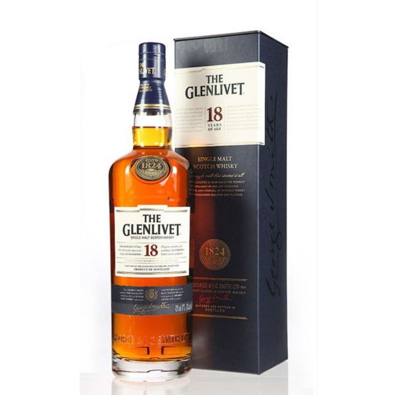 Rượu The Glenlivet 18 700ml/43%