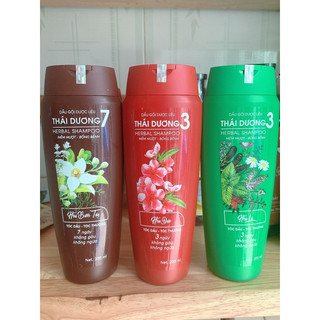 dầu gội thái dương ( thái dương 3 và thái dương 7 loại 200ml ) chiết xuất từ các nguyên liệu tự nhiên tốt cho tóc