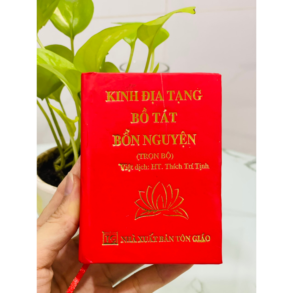 Sách - Kinh Địa Tạng Bồ Tát Bổn Nguyện - Bìa Cứng - Khổ nhỏ