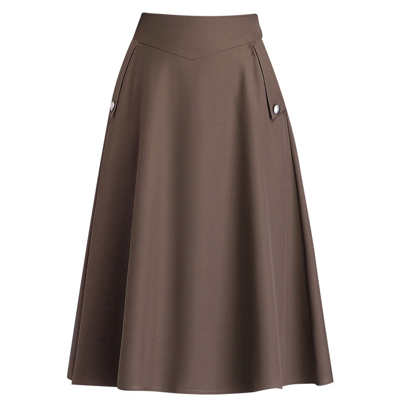 Chân váy dài xòe công sở CV07