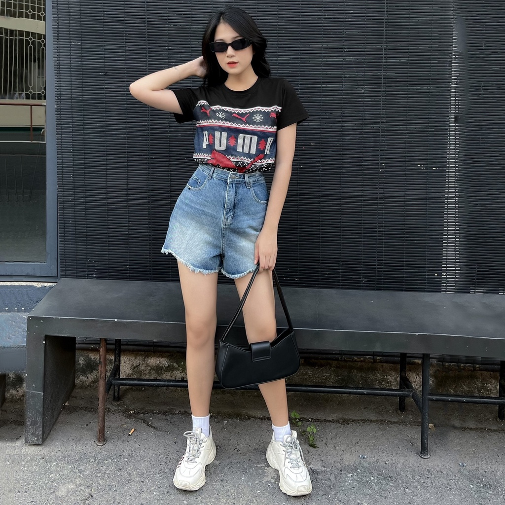 Áo Thun P.ma Form Rộng Chất Thun Cotton Mềm Mịn, Thoáng Mát. T2042