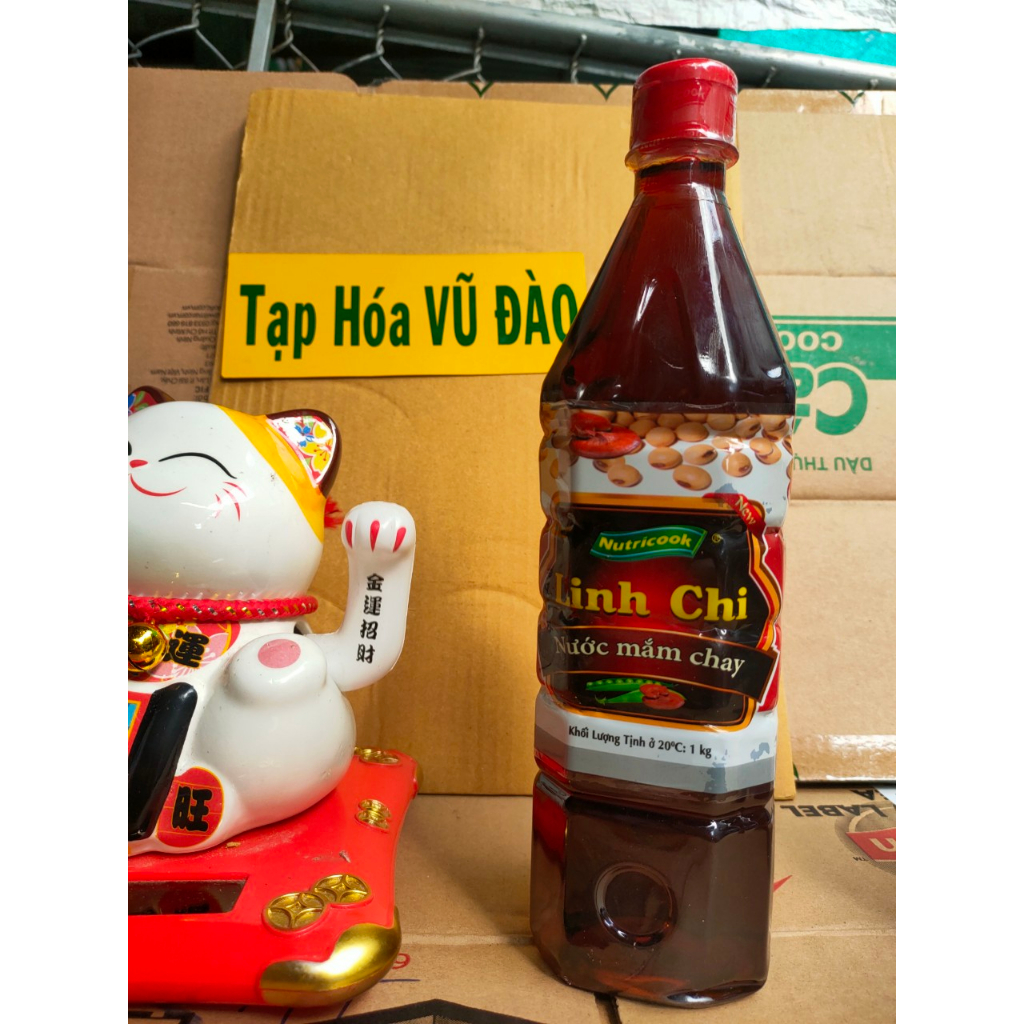 Nước mắm chay Linh Chi chai 500ml / 1 lít