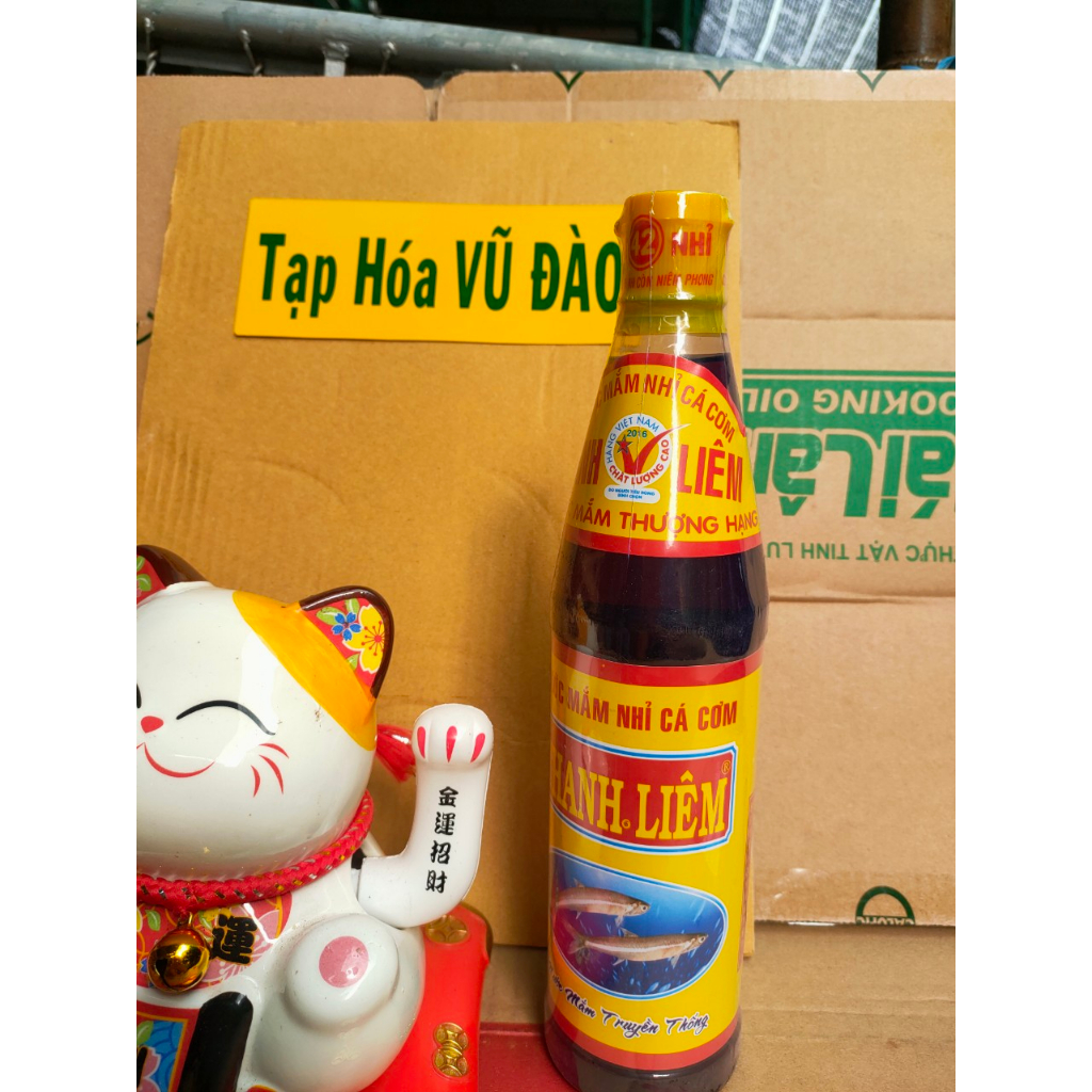 Nước mắm cá cơm Cao Cấp Thanh Liêm 42 độ đạm