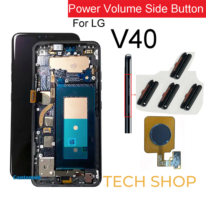 Linh kiện LG v40 thinQ phím, cáp, vân tay, khay sim, hàng new và bóc máy