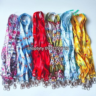 1 Chùm 10 Sợi Dây Đeo Thẻ( 3 Loại )
