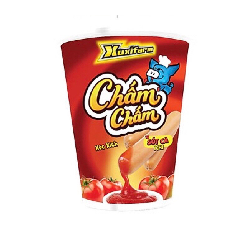 Xúc Xích Xuxifarm Lắk Lắk Phô Mai Lốc Xoáy + Lắk Lắk Phô Mai Xoáy Ngũ Cốc + Chấm Chấm Sốt cà