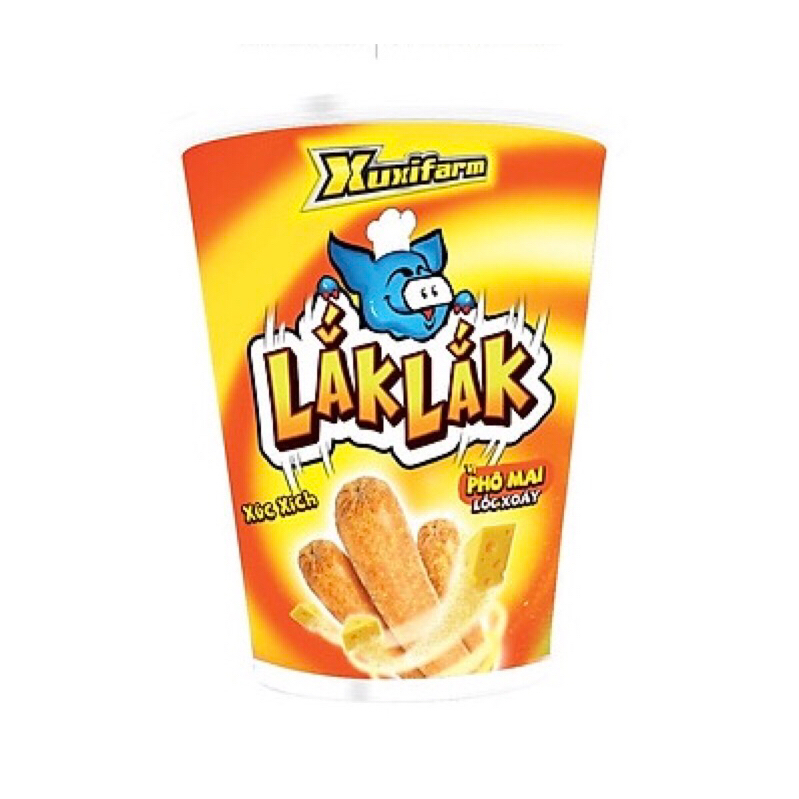 Xúc Xích Xuxifarm Lắk Lắk Phô Mai Lốc Xoáy + Lắk Lắk Phô Mai Xoáy Ngũ Cốc + Chấm Chấm Sốt cà