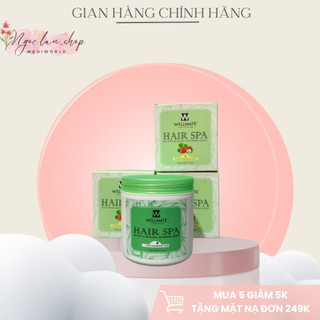 Hấp dầu phục hồi tóc hair spa collagen wellmate