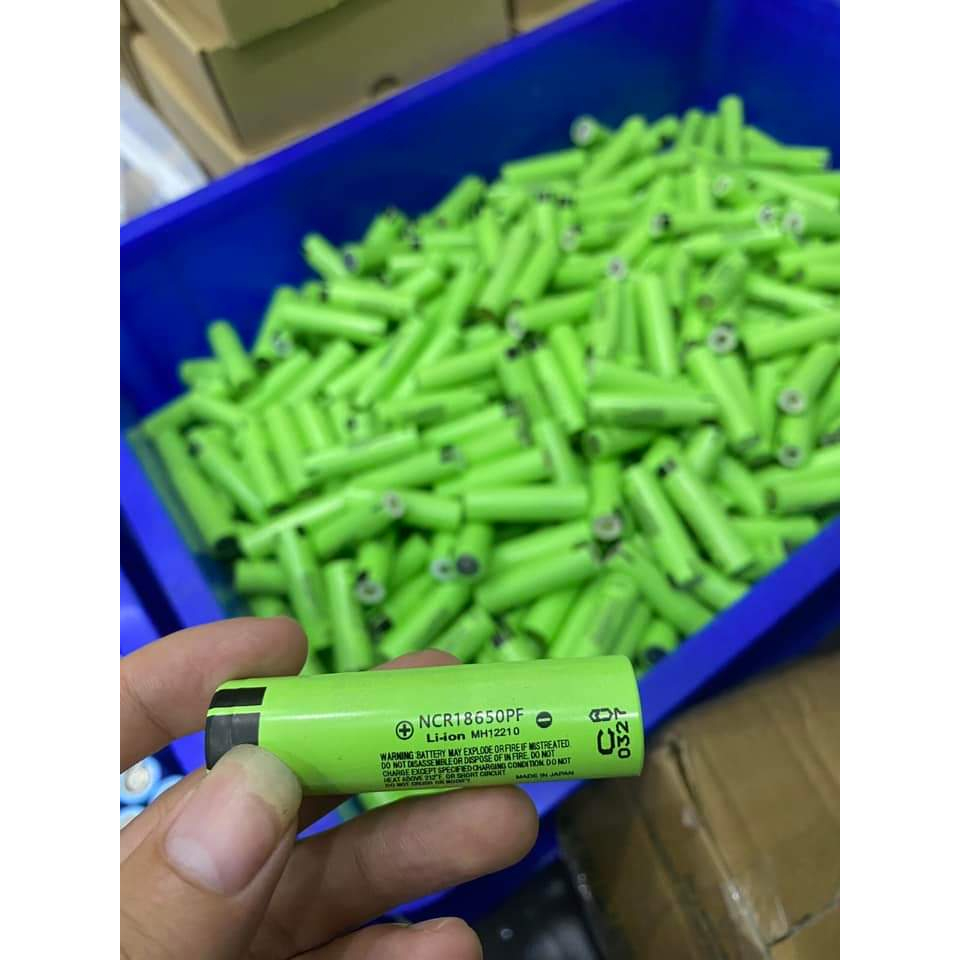 Pin 18650 Panasonic dung lượng 3600mAh - 3.7V xả 20A  -Tháo khối