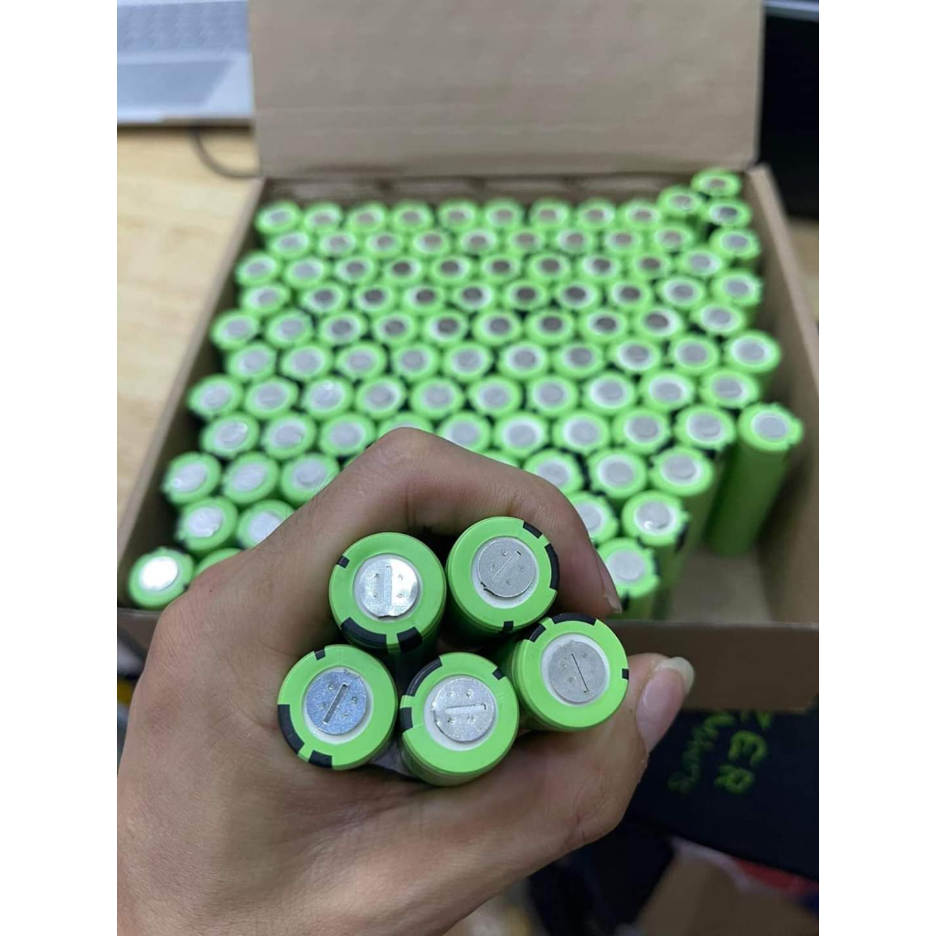 Pin 18650 Panasonic dung lượng 3600mAh - 3.7V xả 20A  -Tháo khối