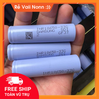 Cell pin 18650 samsung 33g dl 3100mah - 3.7v xả 20a tháo khối