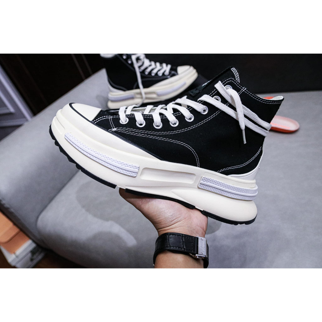 Giày Convers Run Star Legacy CX Black Hight Full Box.