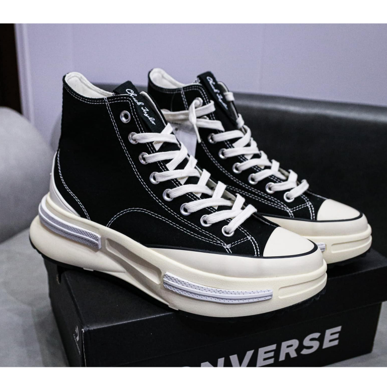 Giày Convers Run Star Legacy CX Black Hight Full Box.