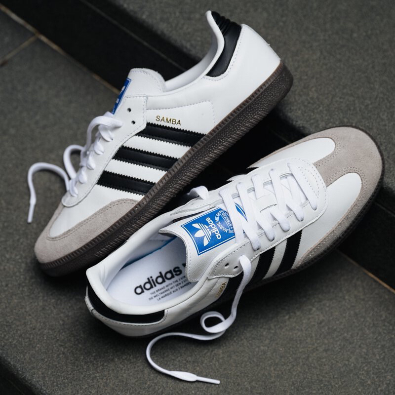 [ Full Box + Bill ]Giày Adidas Samba Classic White nam nữ, giày Samba bản cao cấp Trung Tặng kèm tất | BigBuy360 - bigbuy360.vn