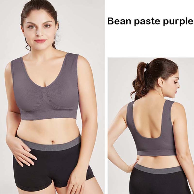 Áo Bra Bản To Bigsize Có Mút Không Gọng Giúp Che Mỡ Lưng Mỡ Nách Dành Cho Mấy Chị Mũn Mĩm