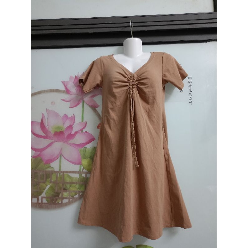 Đầm nâu size S