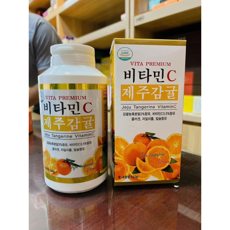 (Hàng bay - Date 2025) Vitamin C JEJU Mẫu Mới Hàn Quốc