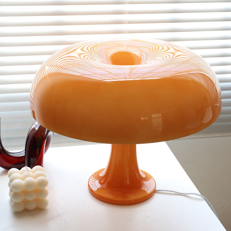 Mushroomlamp glass
