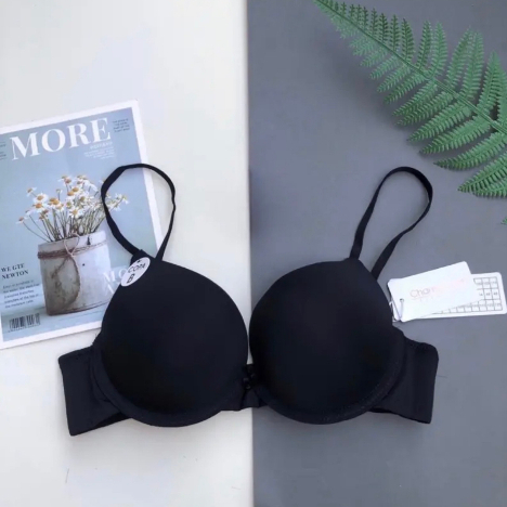 Áo ngực siêu đẩy copa xuất, Áo lót nữ mút kép trơn nơ ngực