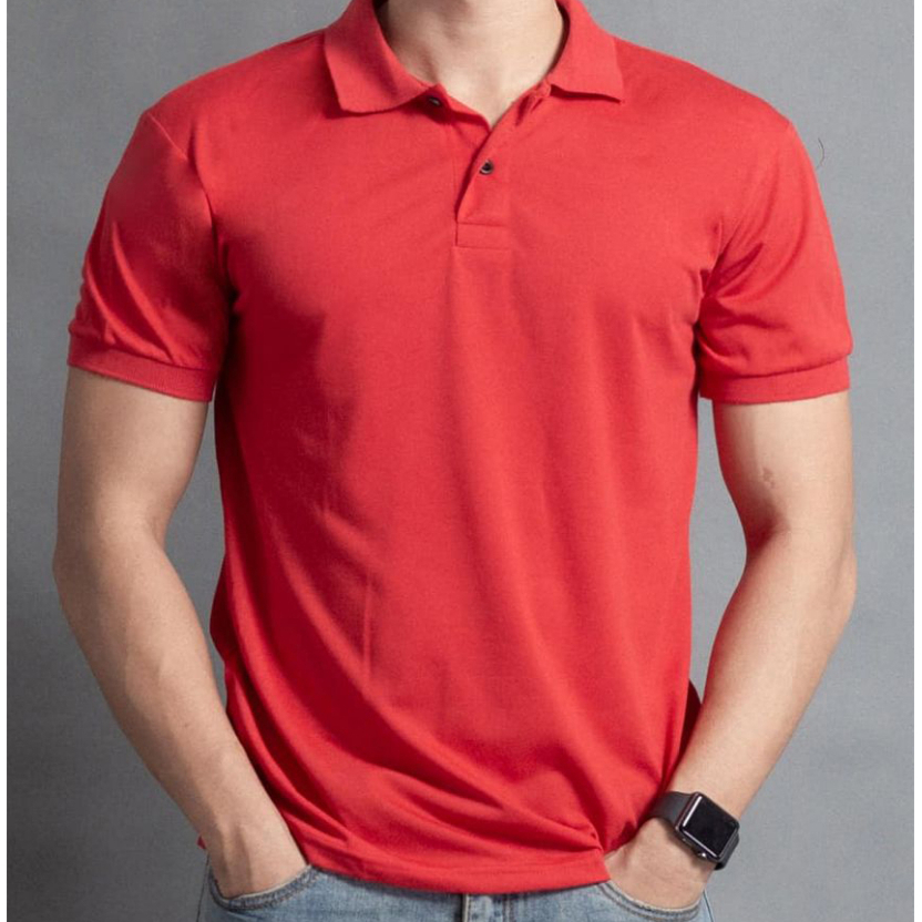 Áo thun Polo Trơn cổ trụ Nam Nữ, Thanh lịch và Trẻ trung phù hợp phối đồ Công sở & Dạo phố, vải Cotton cá sấu dày co dãn