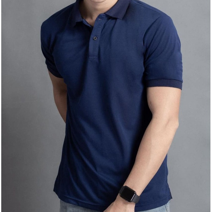 Áo thun Polo Trơn cổ trụ Nam Nữ, Thanh lịch và Trẻ trung phù hợp phối đồ Công sở & Dạo phố, vải Cotton cá sấu dày co dãn