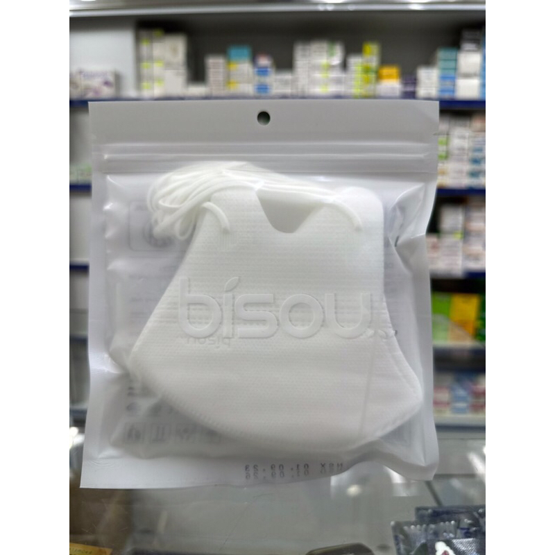 KHẨU TRANG 5D BISOU TÚI 10 CÁI 5 MÀU