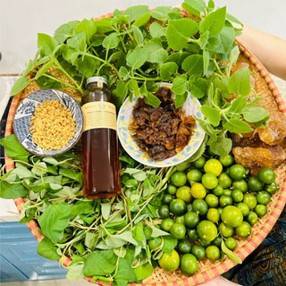 Siro húng chanh, quất, diếp cá, đường phèn 300ml (đã kiểm định)