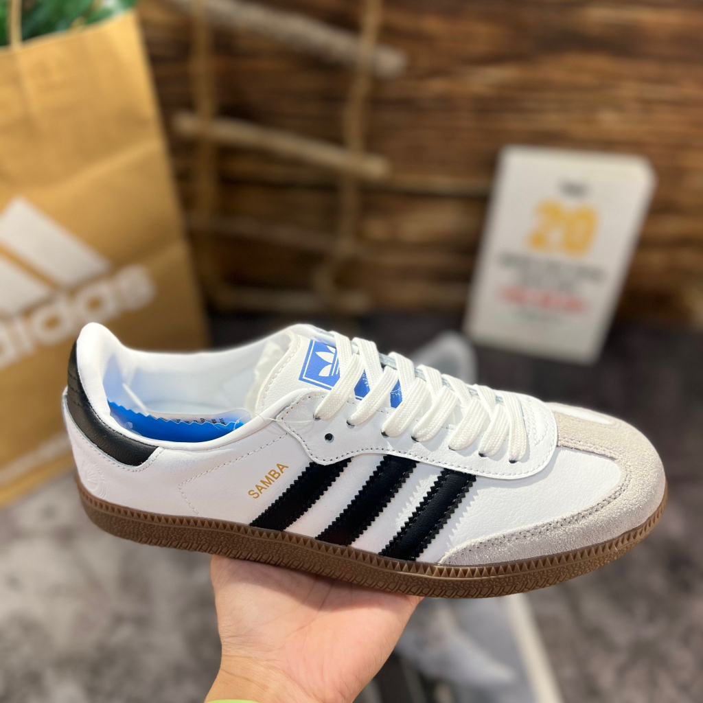 Giày Adidas Samba Classic Đế Nâu,Sneaker Adidas Hàng Chuẩn Cao Cấp Siêu Hót 2023 , Full Bill Box