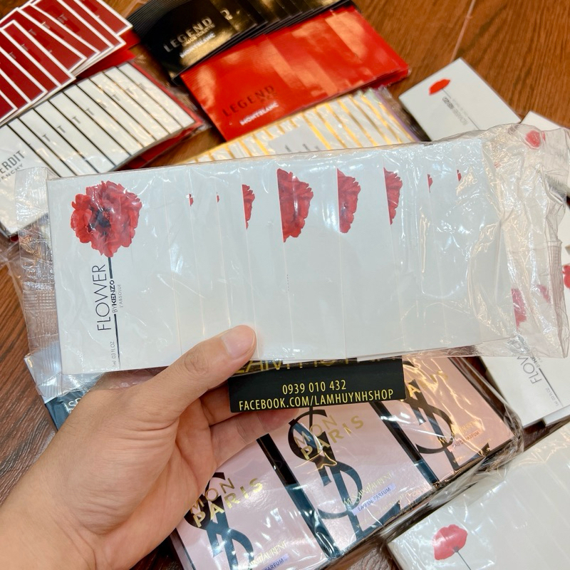 Vial nước hoa Nữ FLOWER BY KENZO Eau De Parfum - L'Absolue 1ml