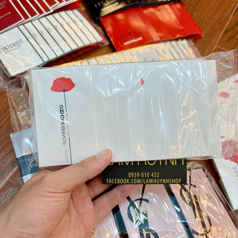 Vial nước hoa Nữ FLOWER BY KENZO Eau De Parfum - L'Absolue 1ml