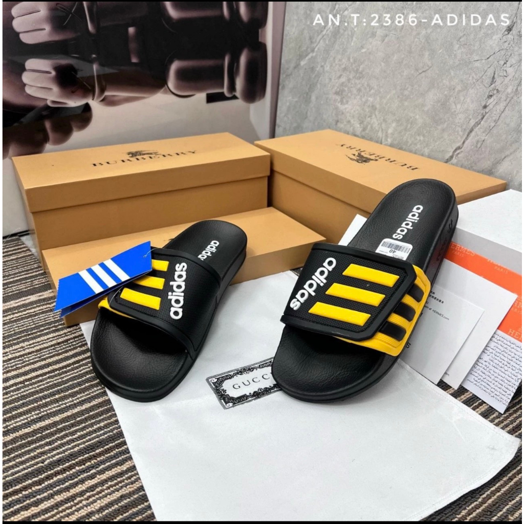 Dép quai ngang nam, dép thời trang nam nữ, dép lê G.C ôm chân