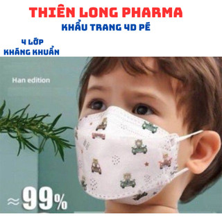 Combo 50 chiếc khẩu trang kf 94 bé