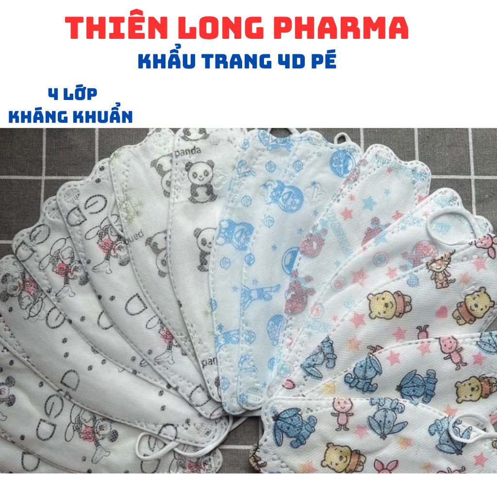 COMBO 50 CHIẾC KHẨU TRANG KF 94 BÉ