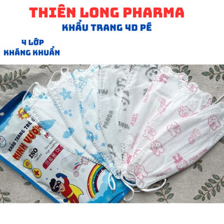 COMBO 50 CHIẾC KHẨU TRANG KF 94 BÉ ( KHÁNG KHUẨN )