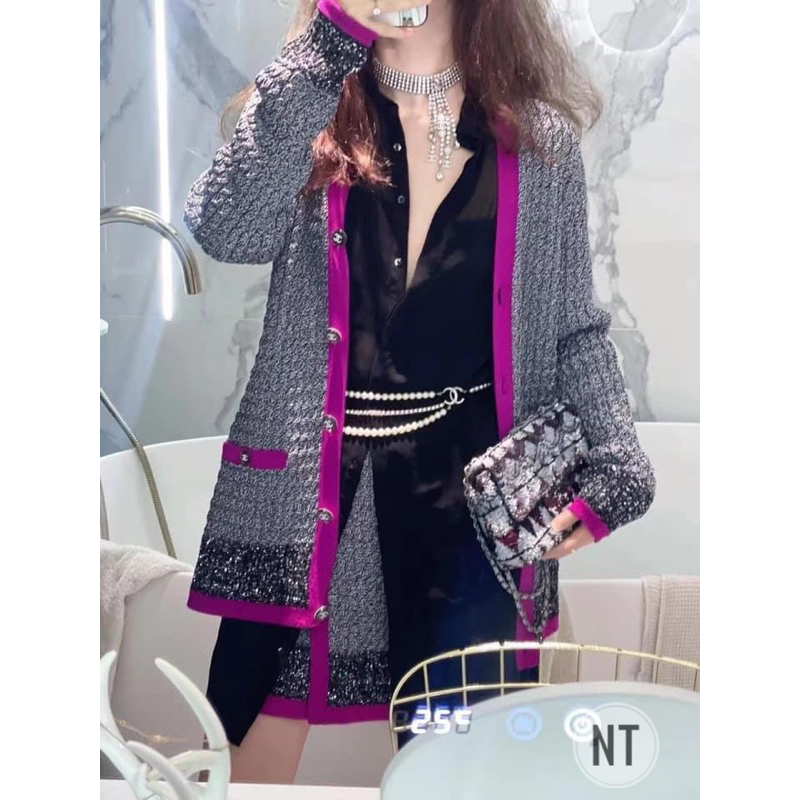 Dây xích ngọc thời trang, thắt lưng ngọc sang chảnh làm vòng cổ và làm đai