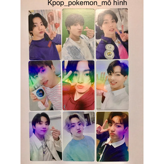 Set 3 card Hologram unoff Bts Jungkook