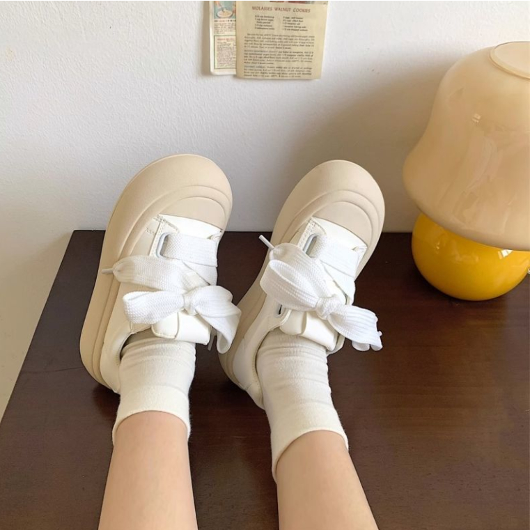 Giày thể thao nữ Ulzzang dây to màu đẹp hot trend B27