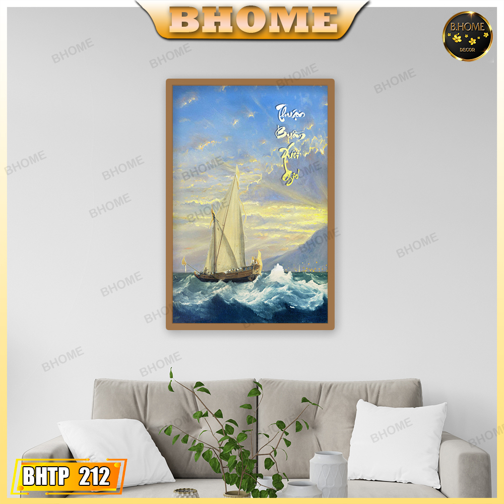 Tranh Thuận Buồm Xuôi Gió