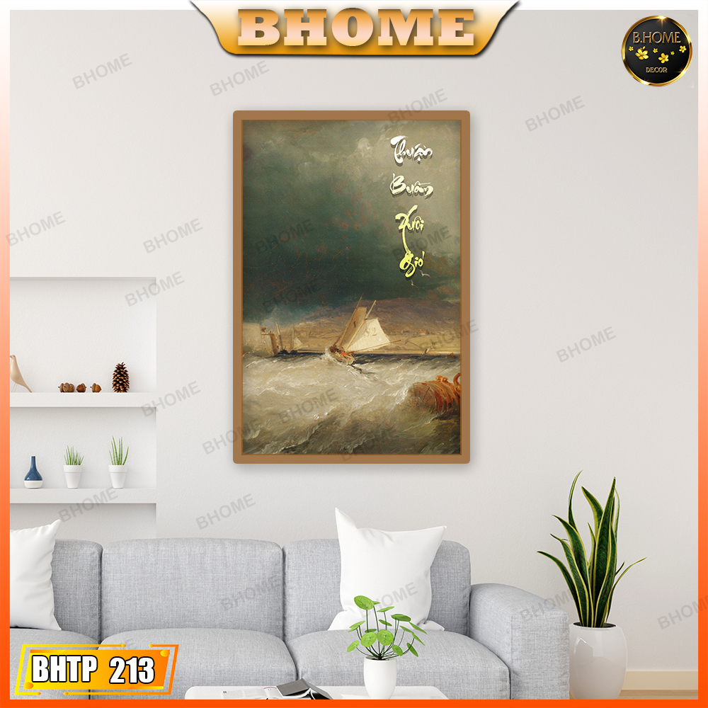 Tranh Thuận Buồm Xuôi Gió