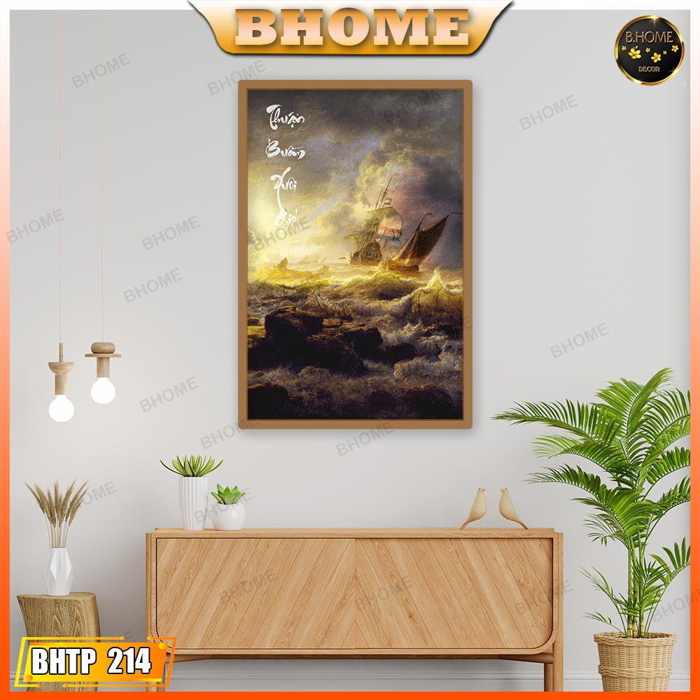 Tranh Thuận Buồm Xuôi Gió