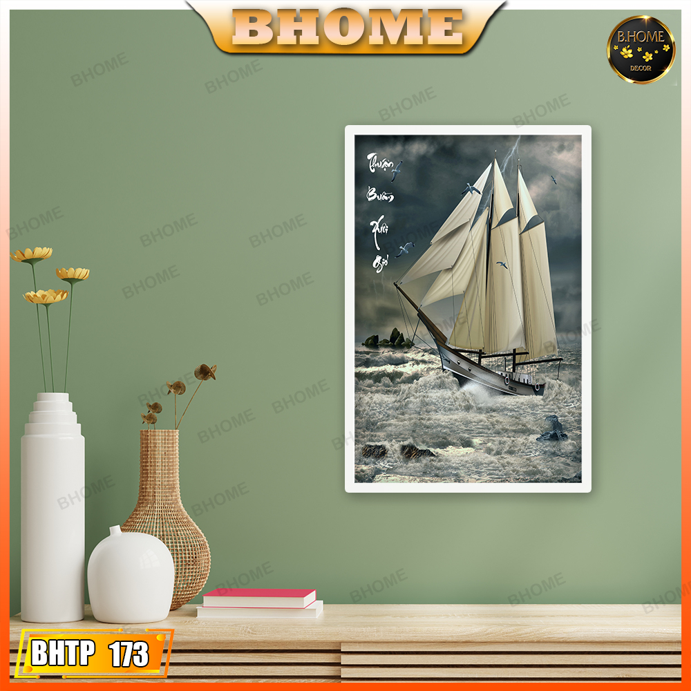 Tranh Thuận Buồm Xuôi Gió